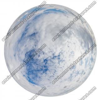 HDRi Skydome of Clouded Sky 12K 